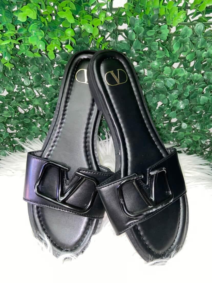 Valentino Slide Slippers