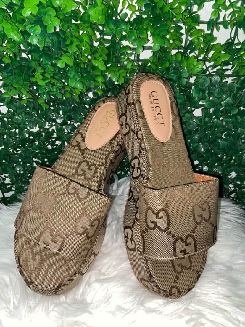 Gucci Platform Slippers