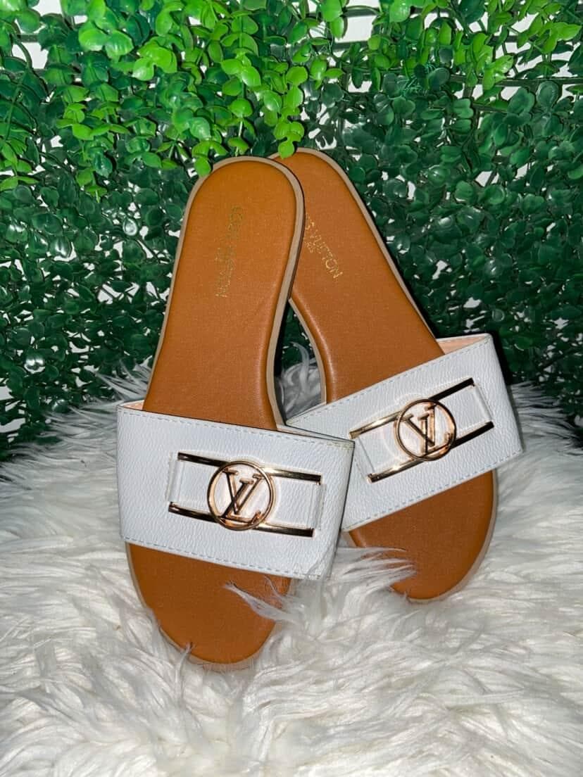 LV Buckle Slippers